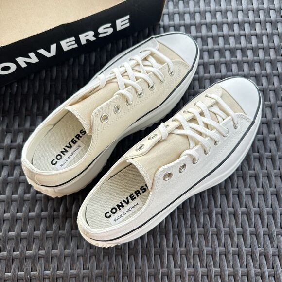 Converse Run Star Hike Low Summer White Denim Men\'s Shoes 171895C